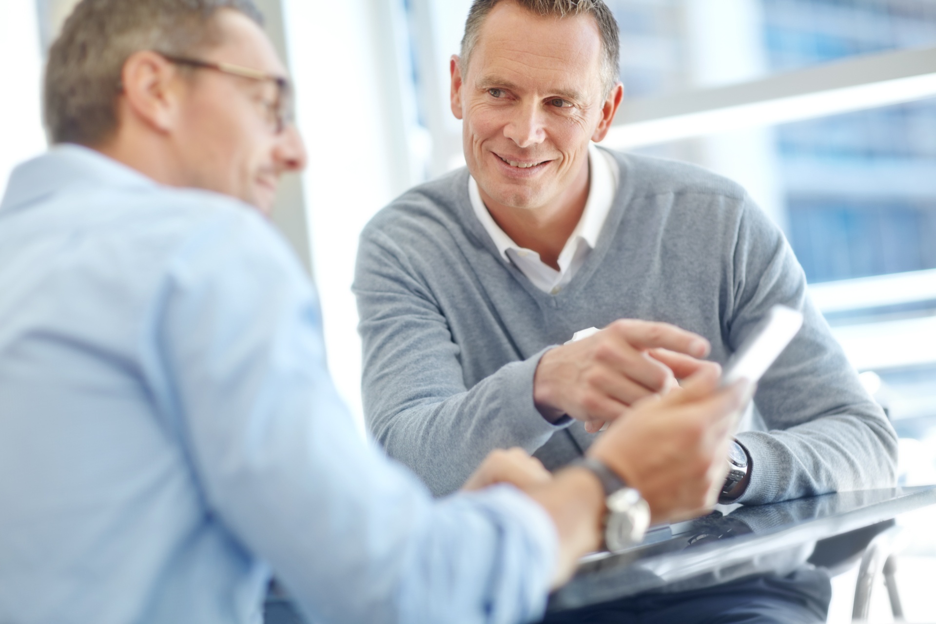 Teammeeting und Zusammenarbeit